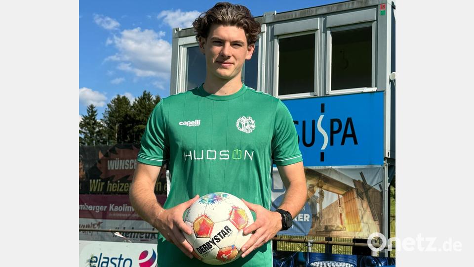 Mit Johannes Zimmermann verstärkt die DJK Gebenbach ihre Defensive. Der 24-Jährige wechselt von der SpVgg Ansbach in die Oberpfalz. Bild: DJK Gebenbach