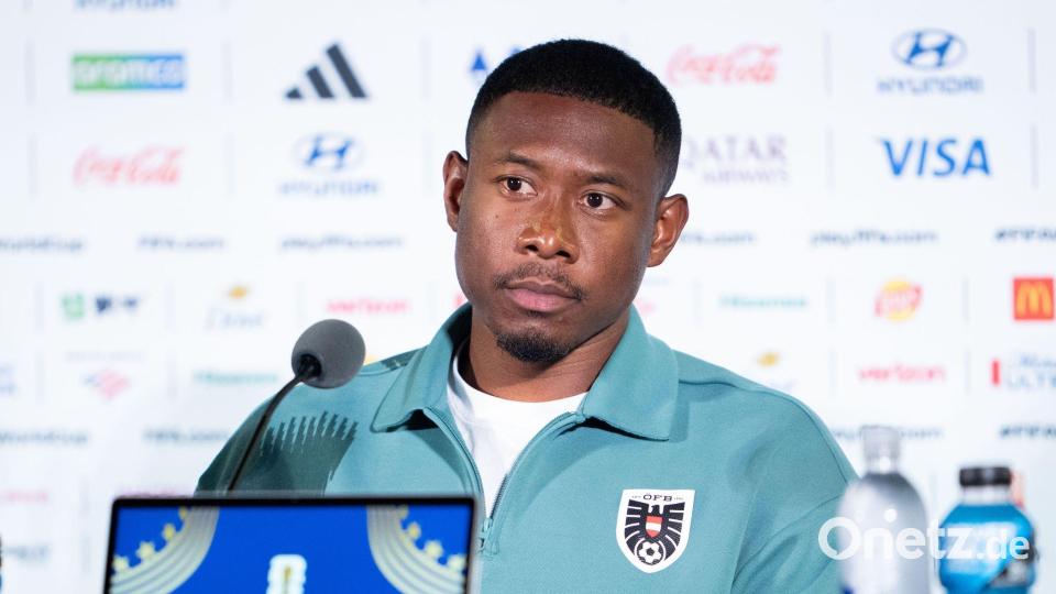 Rücktritt? David Alaba weiß es noch nicht. Bild: Georg Hochmuth/APA/dpa