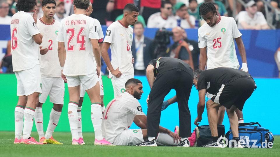 Früh verletzt: Bayern-Profi Ismael Saibari. Bild: Eric Gay/AP/dpa