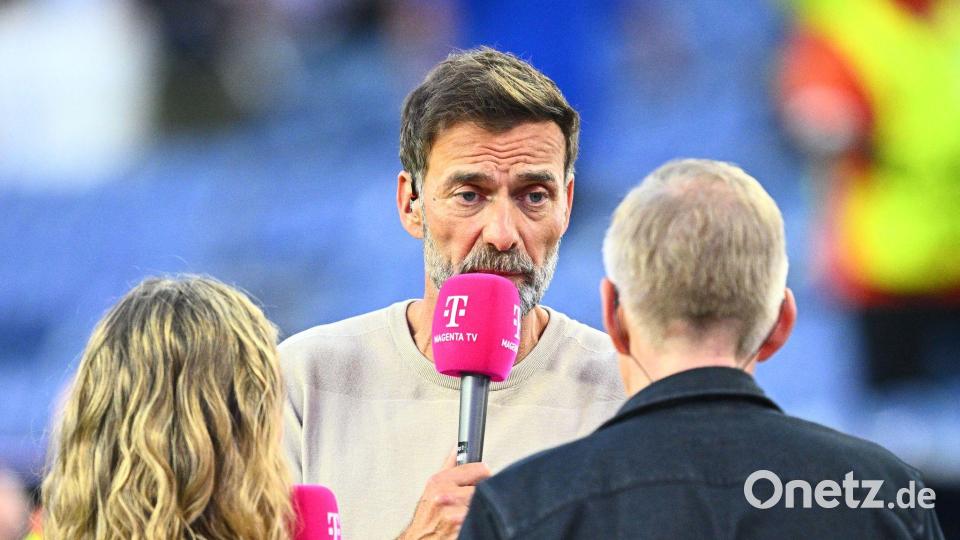 Sein aktuelles Sprachrohr: Jürgen Klopp kommentiert die WM bei MagentaTV. (Archivbild) Bild: Tom Weller/dpa