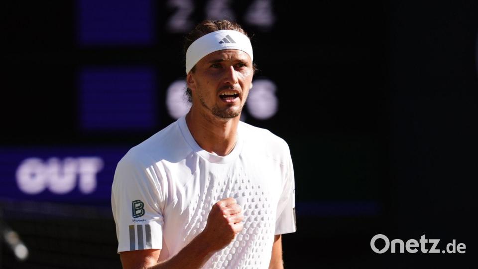 Alexander Zverev erfüllte seine nächste Pflichtaufgabe. Bild: John Walton/PA Wire/dpa