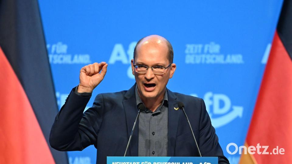 Alle drei Parteivize der AfD sind neue Gesichter. Zu ihnen zählt Stefan Möller aus Thüringen. Bild: Katharina Kausche/dpa