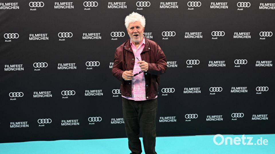 Pedro Almodóvar war einer der Stargäste des Münchner Filmfestes. (Archiv) Bild: Felix Hörhager/dpa