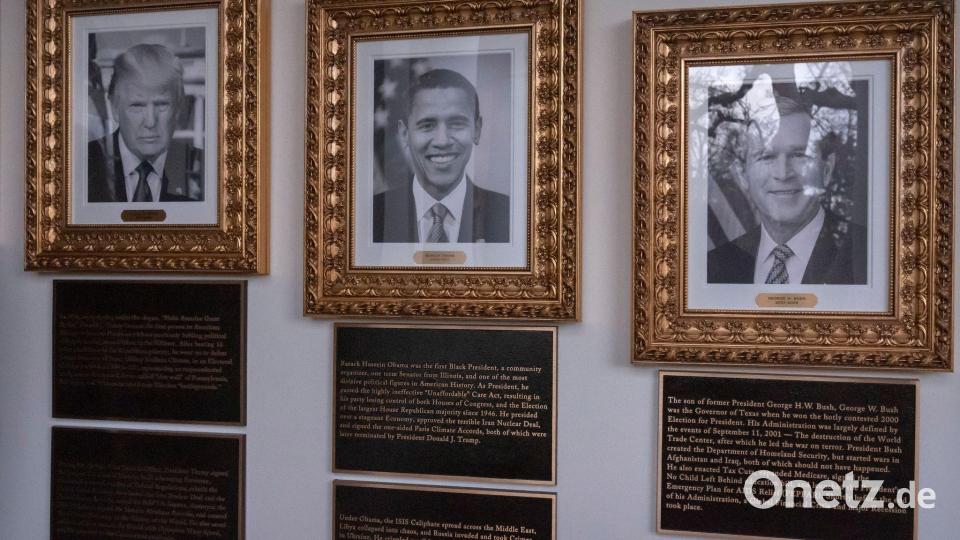 Bush kommt bei der Trump-Regierung nicht durchweg gut weg (Archivbild). Bild: Mark Schiefelbein/AP/dpa