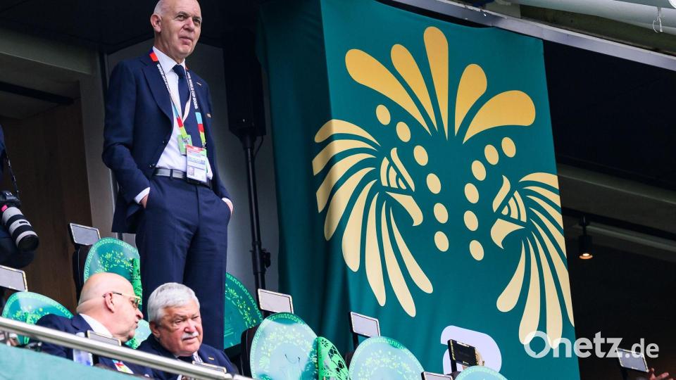 DFB-Präsident Neuendorf steht jetzt im Fokus bei der Bundestrainer-Frage. (Archivbild) Bild: Tom Weller/dpa