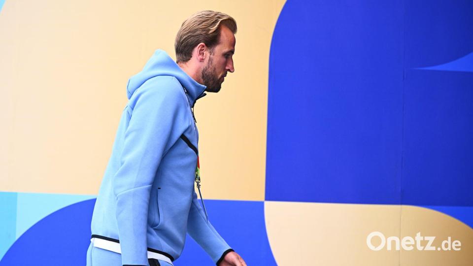 Müde oder ausgeschlafen? Englands Kapitän Harry Kane. (Archivbild) Bild: Tom Weller/dpa