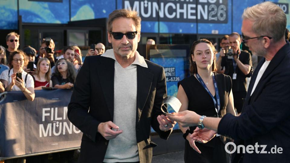 David Duchovny erhielt den Ehrenpreis des Münchner Filmfestes. (Archivbild) Bild: Felix Hörhager/dpa