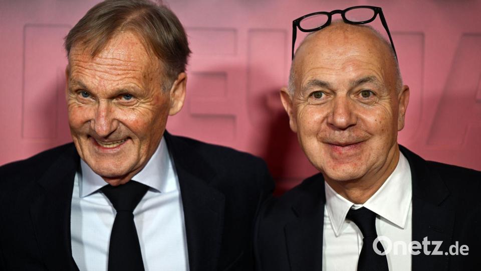 Watzke und Neuendorf bewältigen nicht die erste Krise der Nationalmannchaft gemeinsam. (Archivbild) Bild: Florian Wiegand/dpa