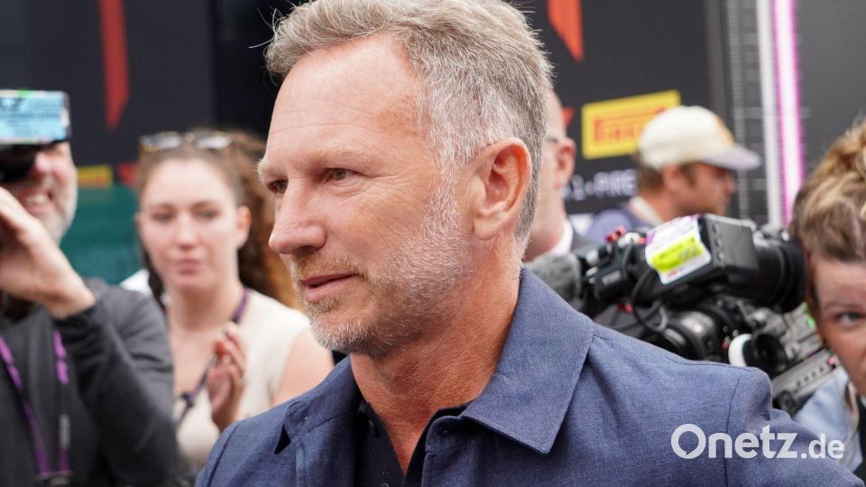 Christian Horner ist zurück im Fahrerlager. Bild: Matthew Vincent/PA Wire/dpa