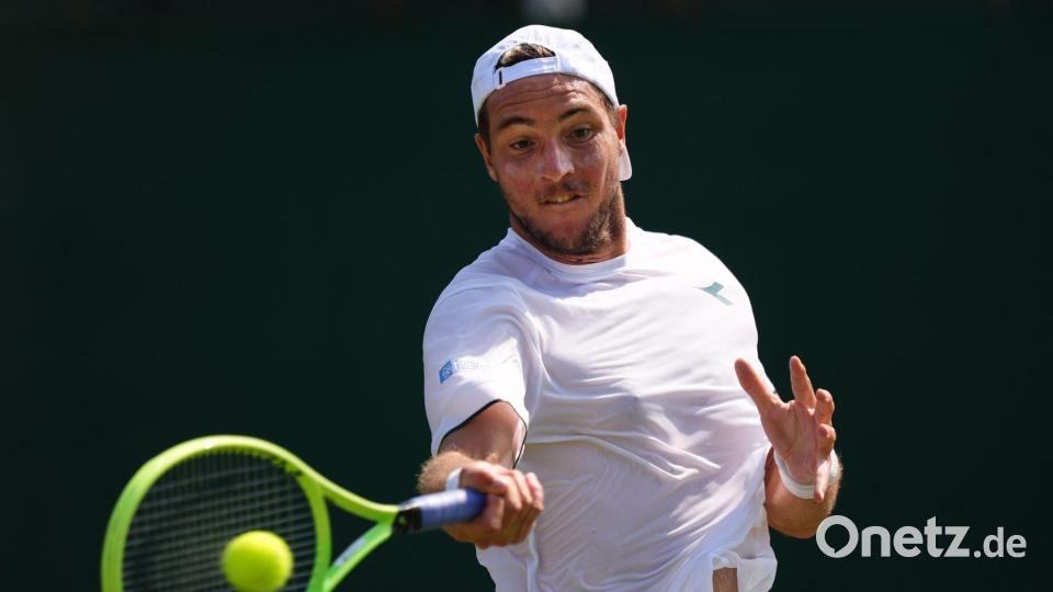 Jan-Lennard Struff hat die Chance, erstmals in ein Grand-Slam-Viertelfinale einzuziehen. Bild: Ben Whitley/PA Wire/dpa