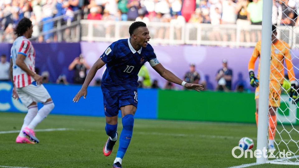 Kylian Mbappé konnte wieder jubeln. Bild: Matt Slocum/AP/dpa