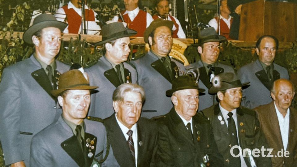 Honoratioren und Ehrenmitglieder 1981. Repro: Arnold Koch
