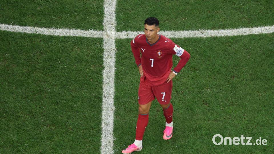 Cristiano Ronaldo und Portugal sind ausgeschieden. Bild: Sam Hodde/AP/dpa