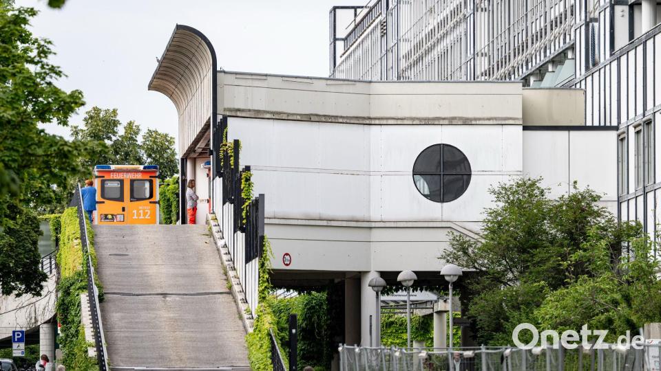 Eine Auffahrt zur Notaufnahme am Vivantes Klinikum in Neukölln. Bild: Fabian Sommer/dpa