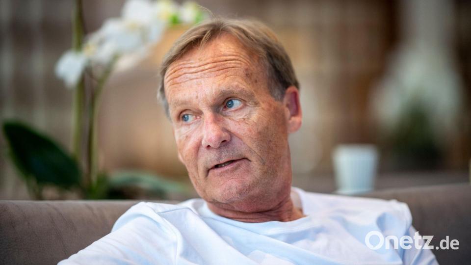 Hans-Joachim Watzke verbindet eine alte Dortmunder Connection mit Jürgen Klopp. (Archivbild) Bild: David Inderlied/dpa