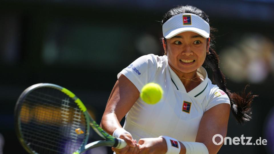 Alexandra Eala sorgte für Furore, musste sich aber im Achtelfinale geschlagen geben. Bild: Kirsty Wigglesworth/AP/dpa