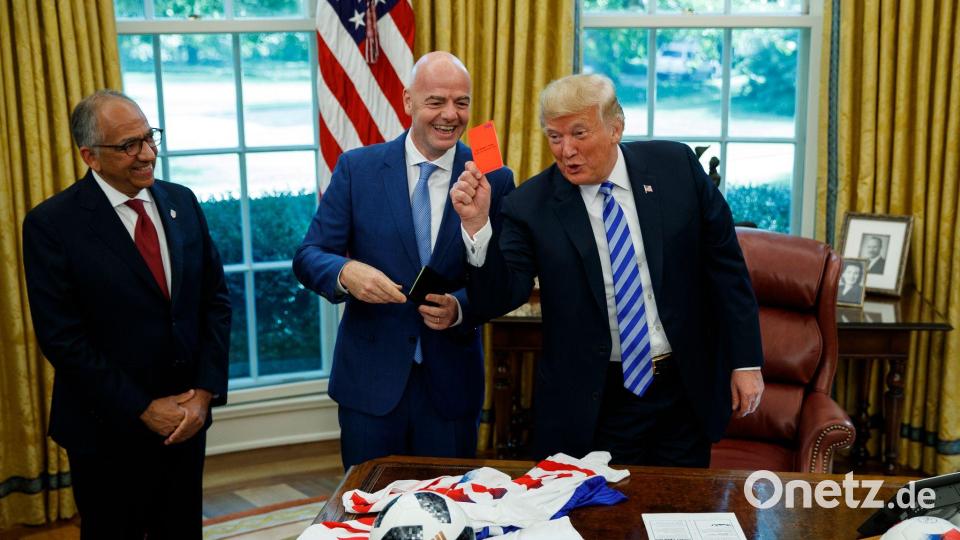 Welche Rolle hat US-Präsident Trump in dem Fall gespielt? (Archivbild) Bild: Evan Vucci/AP/dpa