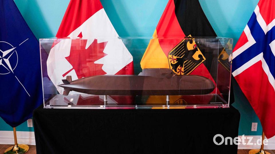 Der Kieler Marineschiffbauer TKMS baut zwei Dutzend U-Boote für Deutschland, Norwegen und Kanada. Bild: Justin Tang/The Canadian Press/AP/dpa