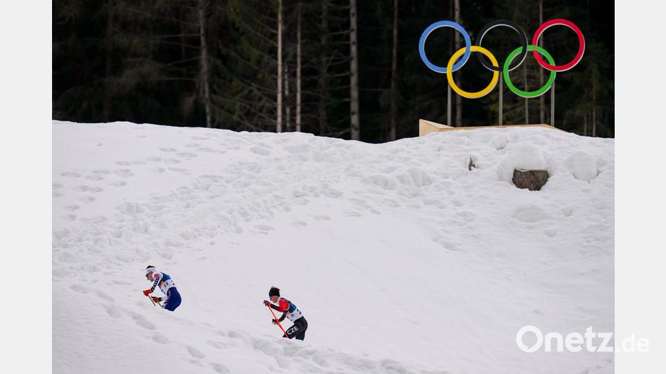 Die Zukunft der Kombination ist jetzt ungewiss. (Archivbild) Bild: Evgeniy Maloletka/AP/dpa