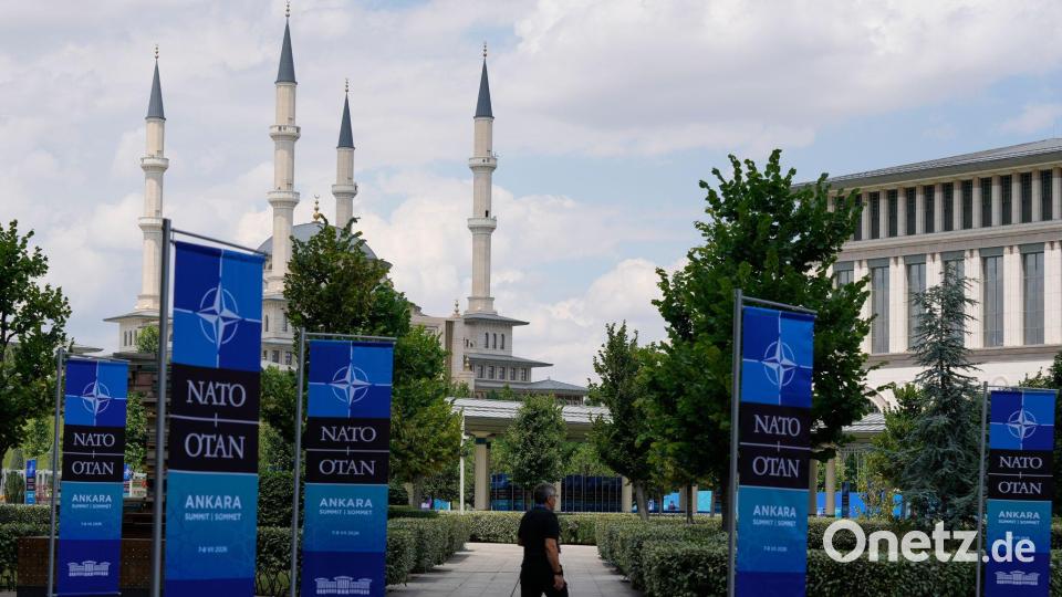 Die Türkei richtet den Nato-Gipfel in ihrer Hauptstadt Ankara aus. Bild: Emrah Gurel/AP/dpa