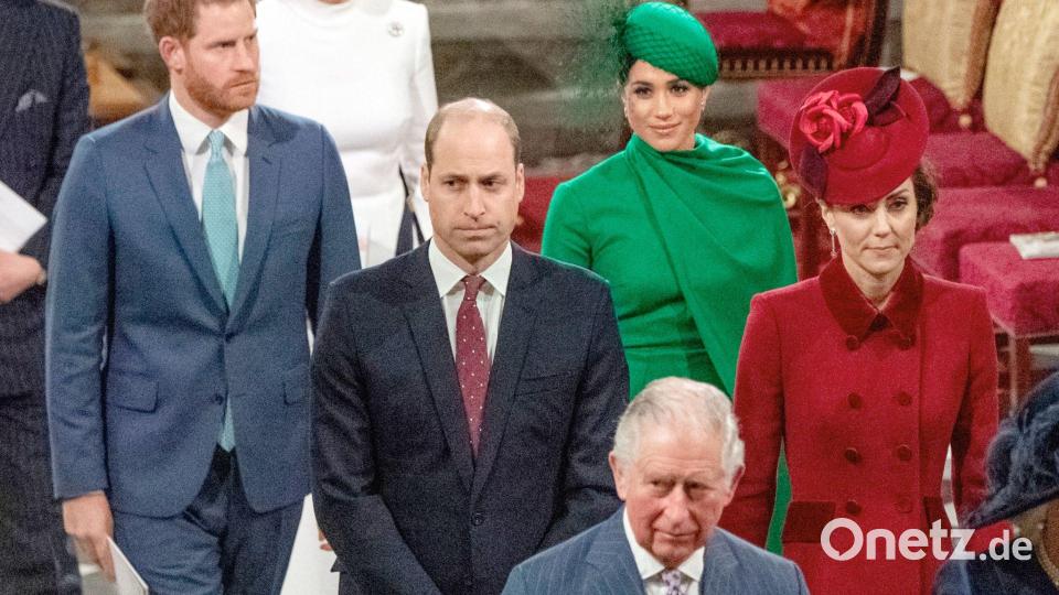 Das Verhältnis zwischen der Königsfamilie und Prinz Harry gilt als belastet. (Archivbild) Bild: Phil Harris/POOL Mirror/AP/dpa
