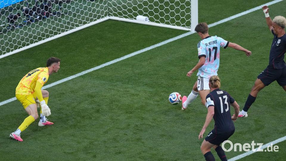 Belgien ging früh in Führung und gewann das Achtelfinale verdient. Bild: Nick Didlick/AP/dpa