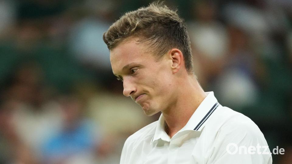 Jiri Lehecka schaffte es nicht, Alexander Zverev den Aufschlag abzunehmen. Bild: Kirsty Wigglesworth/AP/dpa