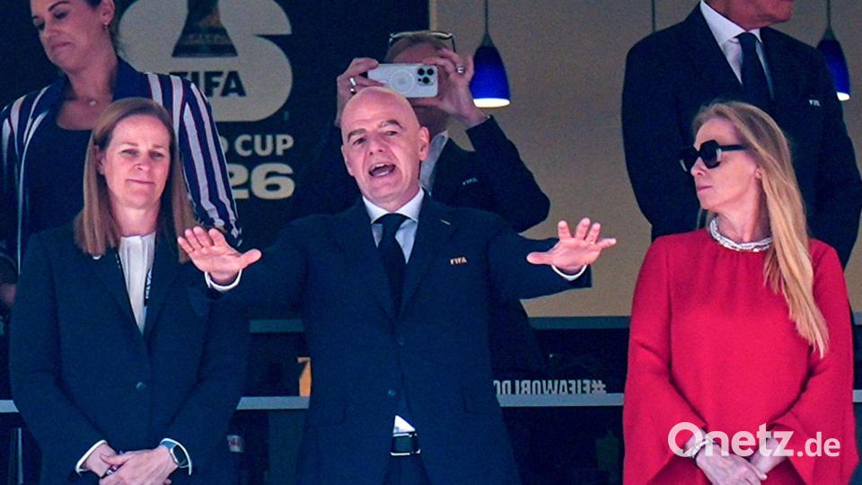 FIFA-Präsident Gianni Infantino steht massiv in der Kritik. Bild: Manu Fernandez/AP/dpa