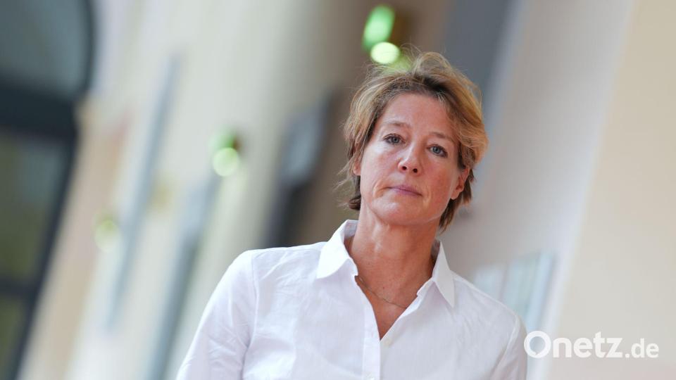 Christina Block bestreitet ein Treffen mit den mutmaßlichen Entführern. Bild: Marcus Brandt/dpa