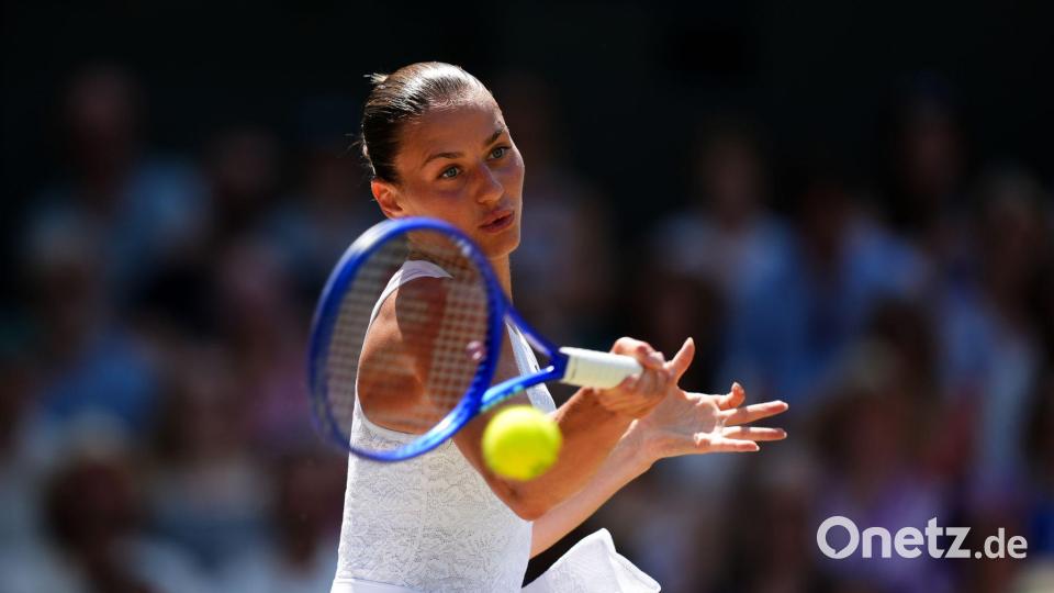 Marta Kostjuk ist Wimbledon-Halbfinalistin. Bild: Mike Egerton/PA Wire/dpa