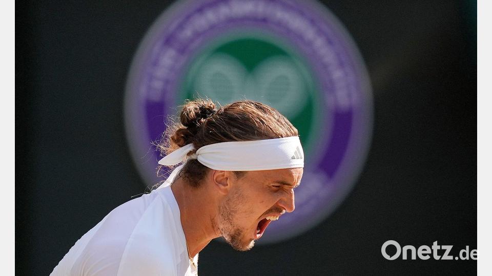 Gut gebrüllt: Zverev schlägt Angstgegner Fritz Bild: Andrew Matthews/PA Wire/dpa