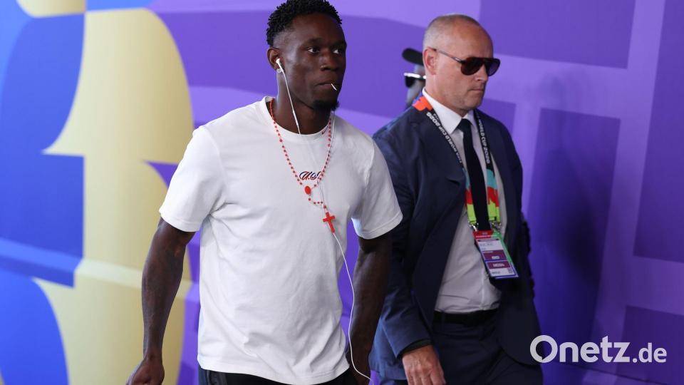 Folarin Balogun wurde ungewollt zum Symbol für einen FIFA-Sündenfall. Bild: Maddy Grassy/AP/dpa