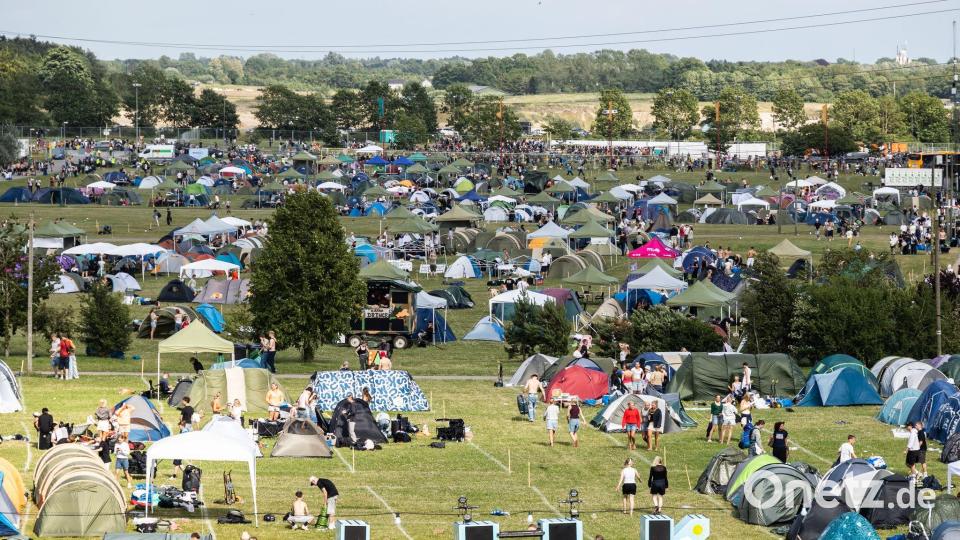 Das dänische Roskilde-Festival besuchen jedes Jahr mehr als 130.000 Menschen - hier ein Bild von 2025. (Archivbild) Bild: Kristian Tuxen Ladegaard Berg/SOPA Images via ZUMA Press Wire/dpa