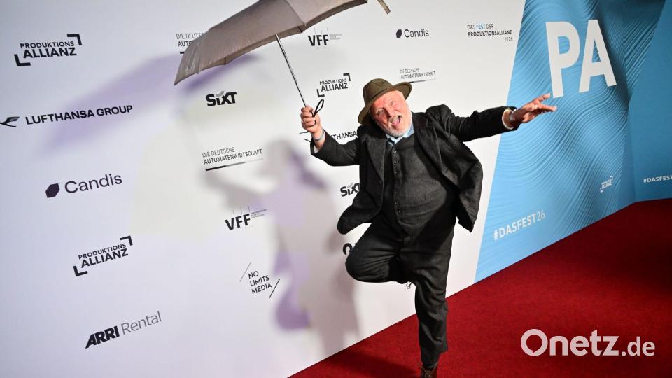 Unter den Gästen: Der aus dem „Tatort“ bekannte Axel Prahl. Bild: Sebastian Gollnow/dpa