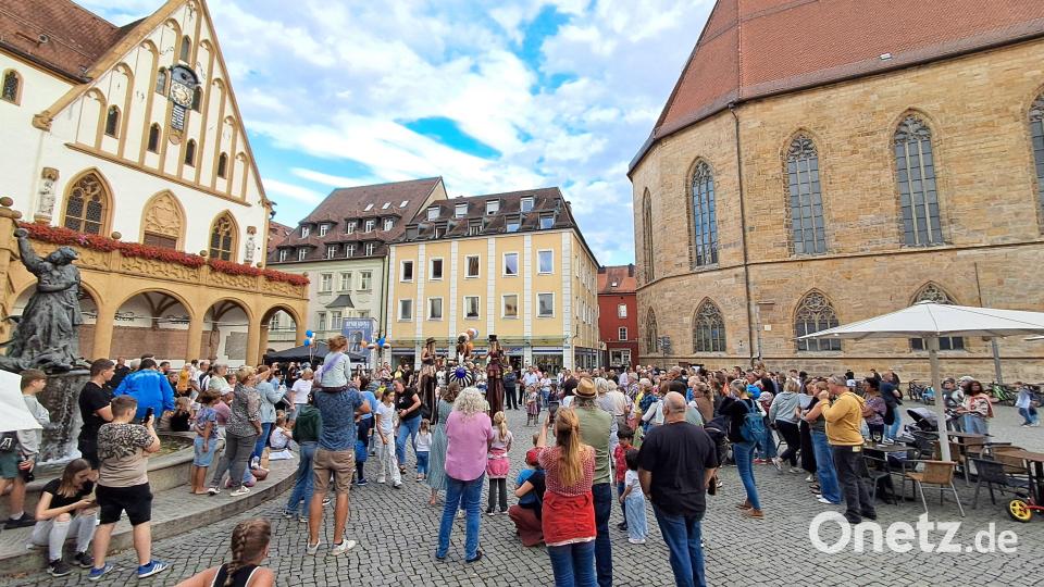 "I Am Amberg" bringt Leben in die Innenstadt. Bild: Ina Bogner
