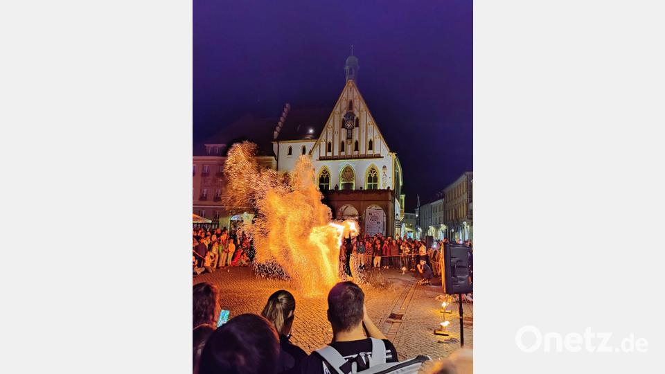 "I Am Amberg" bringt Leben in die Innenstadt. Bild: Maximilian Winkler