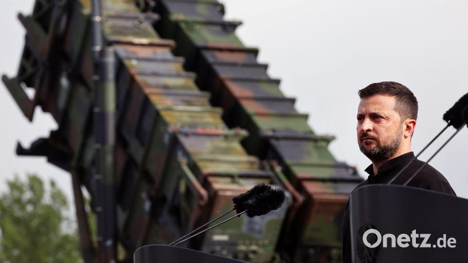 Die Ukraine braucht Patriot-Flugabwehr zum Schutz ihrer Städte. (Archivbild) Bild: Jens Büttner/dpa
