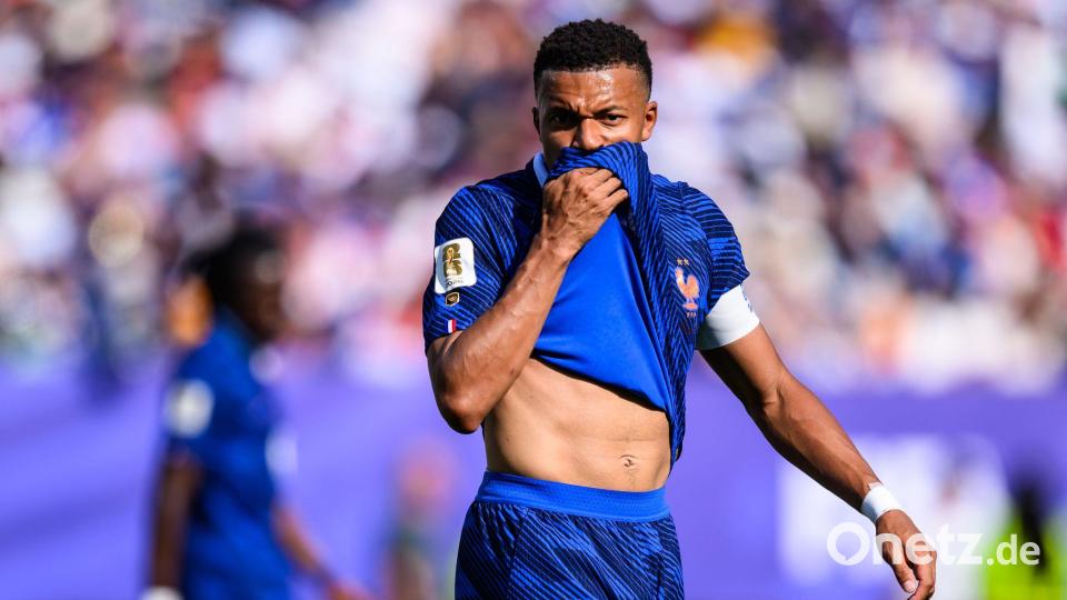 Opfer eines Rassismus-Skandals: Frankreichs Kylian Mbappé. (Archivbild) Bild: Tom Weller/dpa