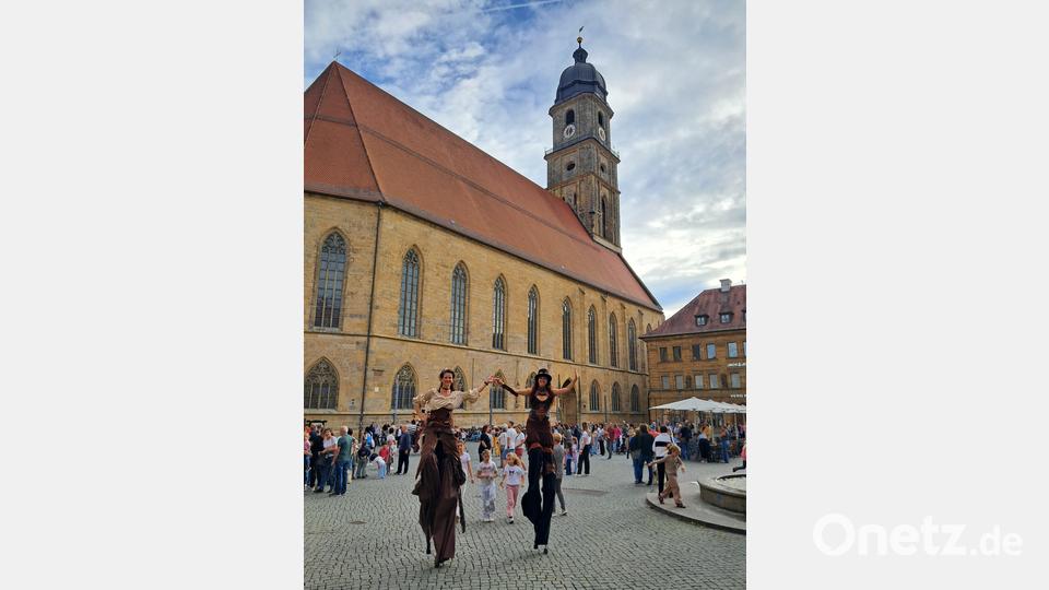 "I Am Amberg" bringt Leben in die Innenstadt. Bild: Ina Bogner