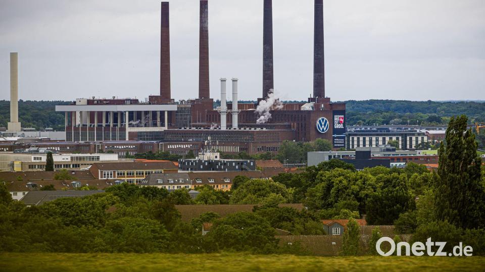 Auch am Stammwerk hatte es Proteste gegeben. Bild: Moritz Frankenberg/dpa