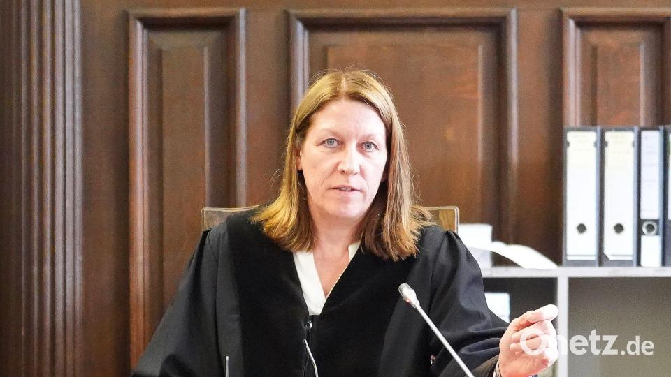 Isabel Hildebrandt ist die Vorsitzende Richterin in dem Prozess. Bild: Marcus Brandt/dpa Pool/dpa