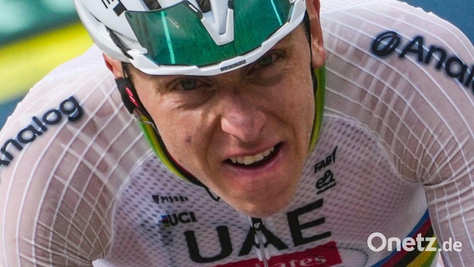 Der Slowene Tadej Pogacar in Aktion bei der Tour de France. Bild: Thibault Camus/AP/dpa