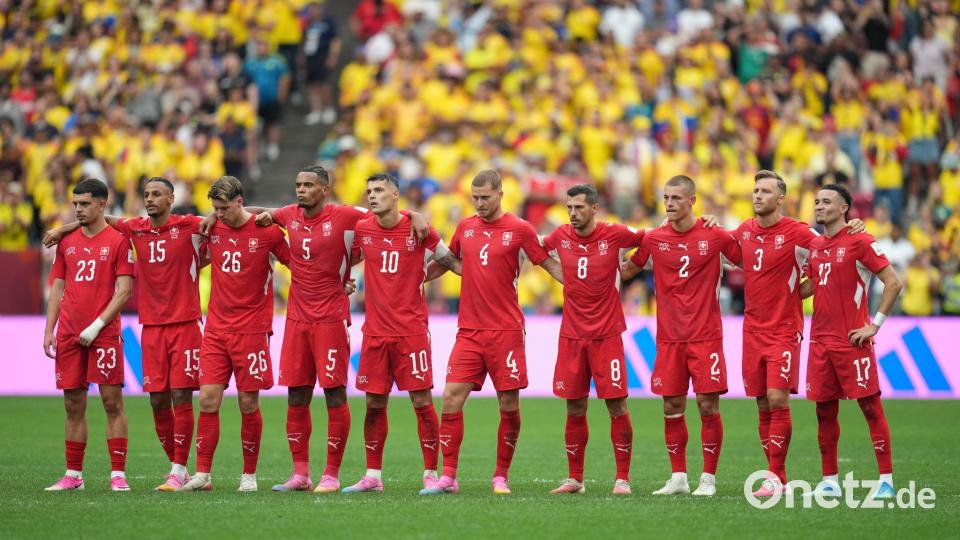 Die Schweizer Mannschaft will Großes schaffen. Bild: Abbie Parr/AP/dpa