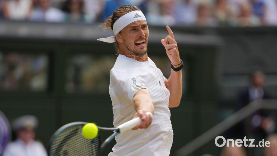 Alexander Zverev zeigte eine überzeugende Leistung. Bild: Kirsty Wigglesworth/AP/dpa