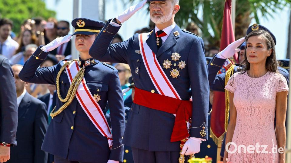 Als Nächstes wird Leonor in Madrid Politikwissenschaften studieren. Bild: Kiko Asunción/EUROPA PRESS/dpa