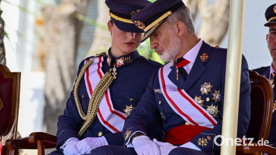 Leonor ist die älteste der beiden Töchter von König Felipe. Bild: Kiko Asunción/EUROPA PRESS/dpa