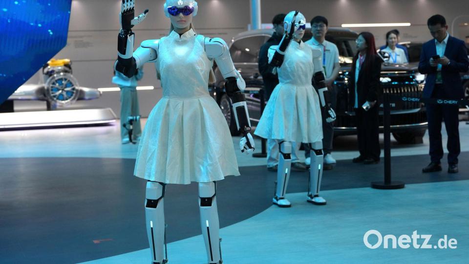 Auch bei Tech-Innovationen mischt China ganz vorne mit Bild: Ng Han Guan/AP/dpa