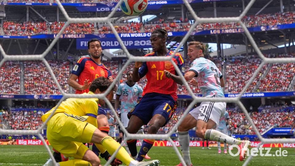 Williams hätte das 2:1 fast selbst erzielt. Bild: Mark J. Terrill/AP/dpa
