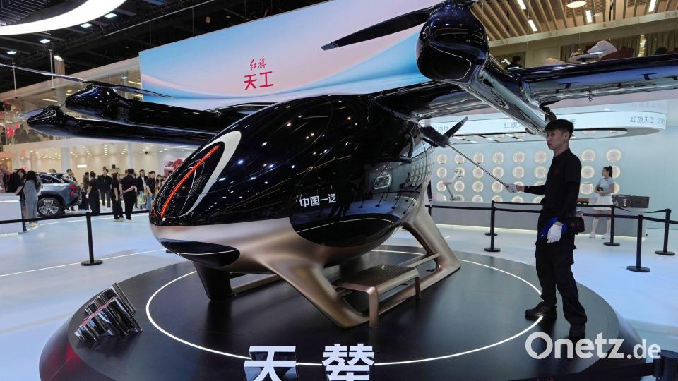 China setzt mit Innovationen der deutschen Autobranche zu Bild: Ng Han Guan/AP/dpa