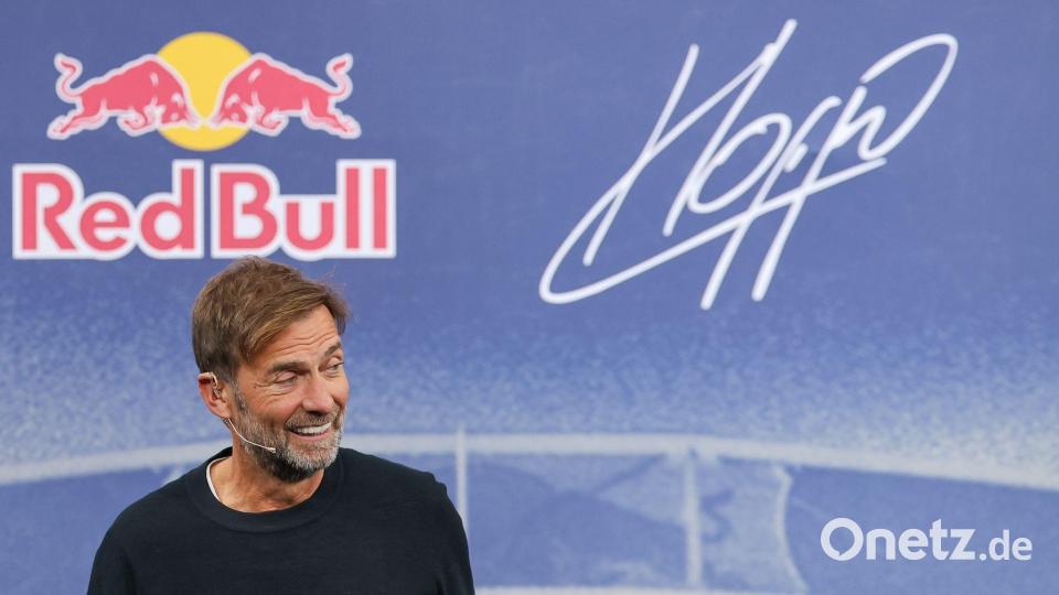 Wie viel Red Bull dürfte noch in einem Bundestrainer Klopp stecken? (Archivbild) Bild: Jan Woitas/dpa